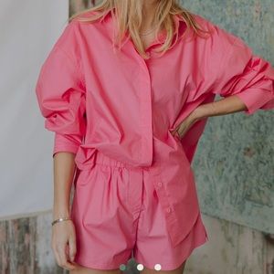 Daily Drills Button Down shirt & boxer shorts